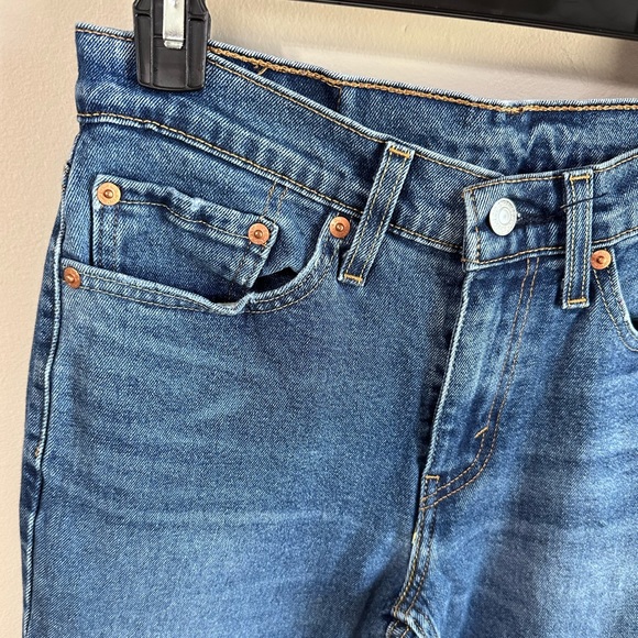 514 Levi’s Straight leg Denim Jeans Medium wash size 28x30 - Picture 8 of 9
